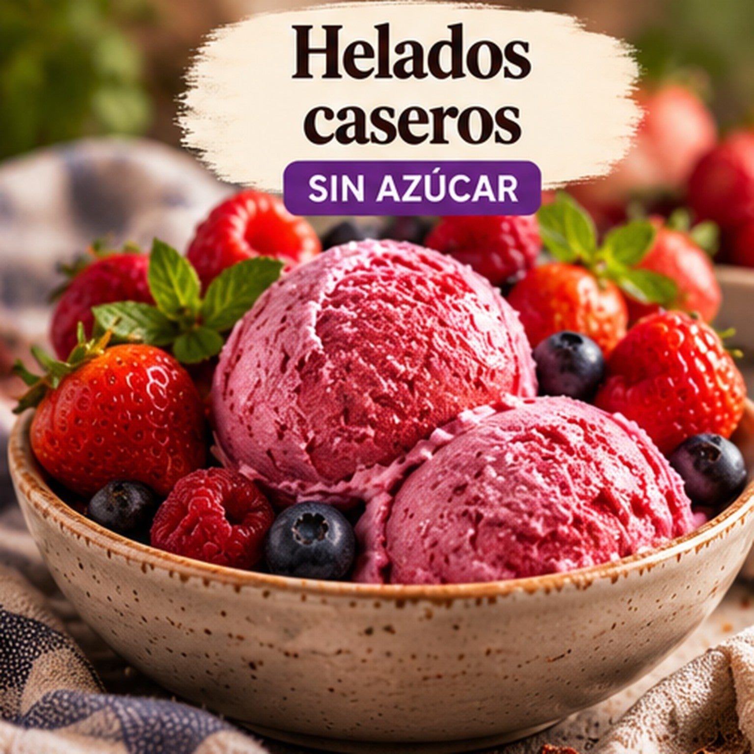 Helados caseros
